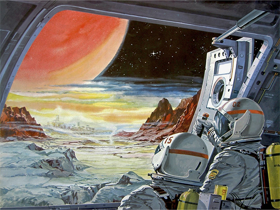 «Таинственный космос» конкурс поделок, рисунков, стихов к дню космонавтики